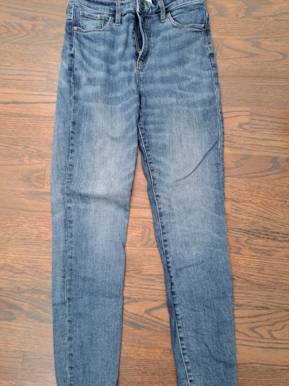 Womens's Blue Slim Fit Jeans